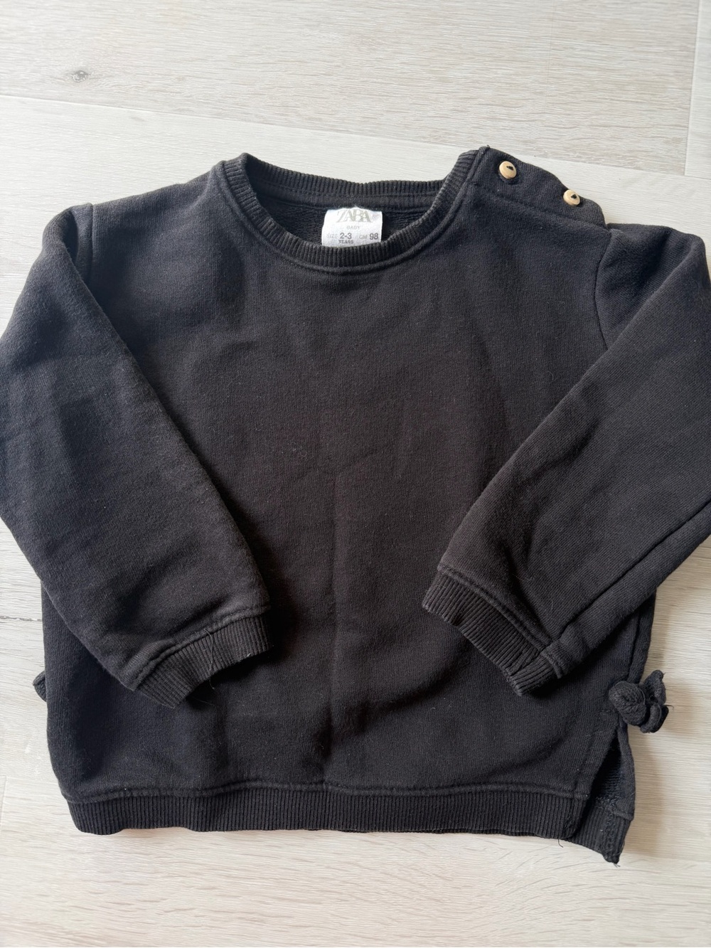 toddler girl Zara sweatshirt
